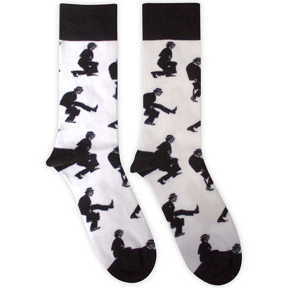 Monty Python - Silly Walks Chaussettes - Blanc